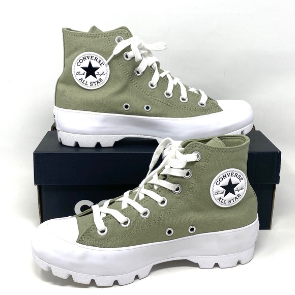 Converse Chuck Taylor Lugged High Top Light Field Sirplus Platform Women 571114C - Picture 2 of 10